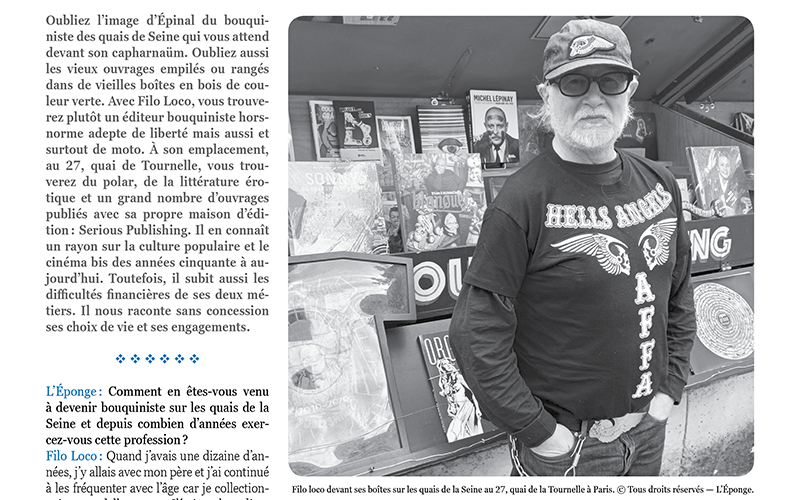 L&rsquo;Éponge n°5 – Filo Loco