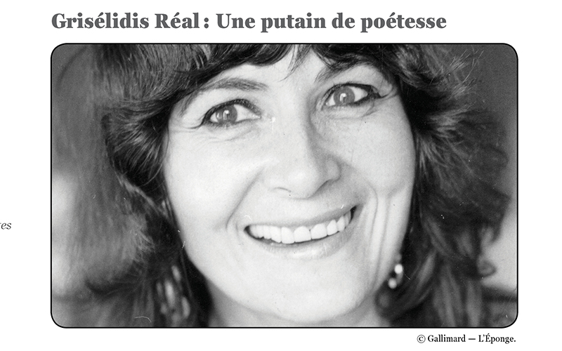 L&rsquo;Éponge n°7 – Grisélidis Réal