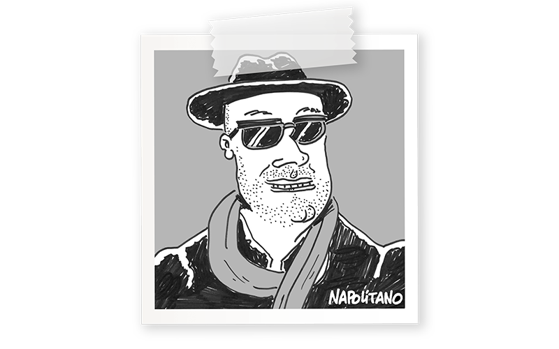 Caricaturé pour L’Éponge