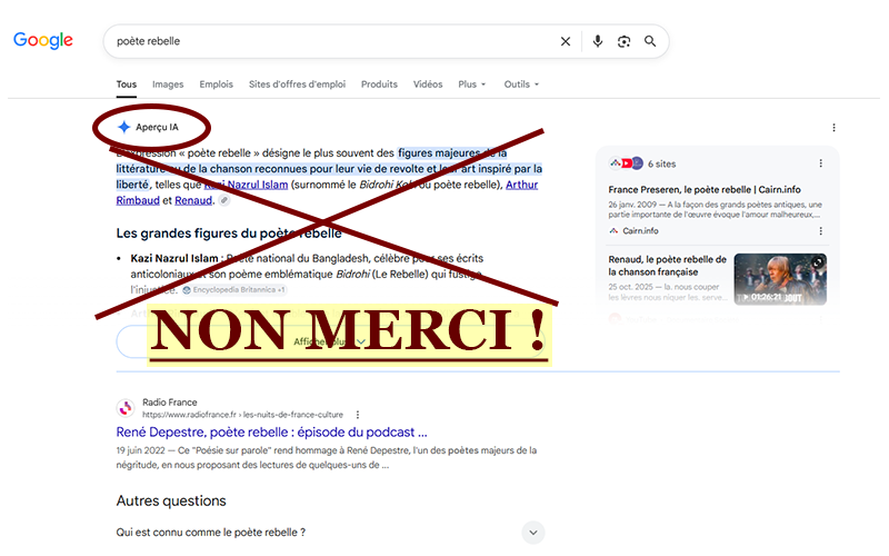 Laissez-moi le choix !